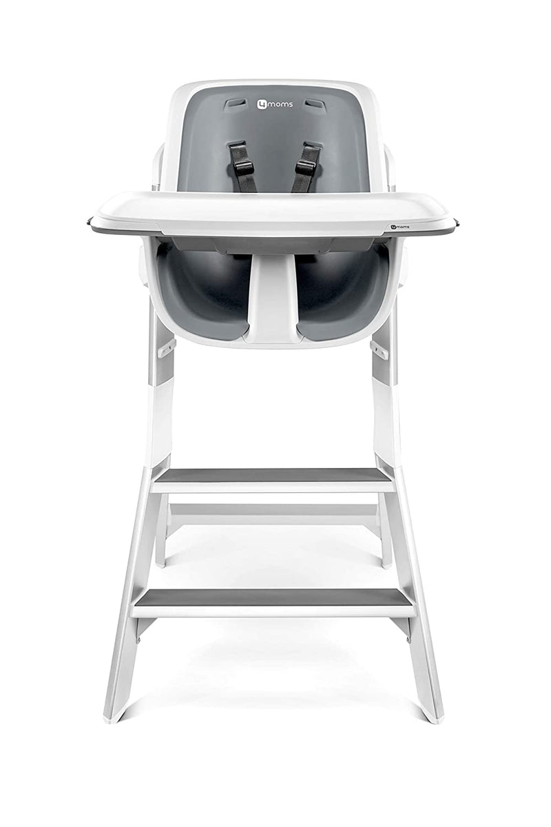 Tripp Trapp High Chair and Cushion with Stokke Tray - Hazy Grey