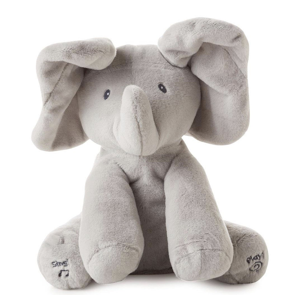Baby Gund, animated Flappy The Elephant Stuffed Animal Plush, 12
